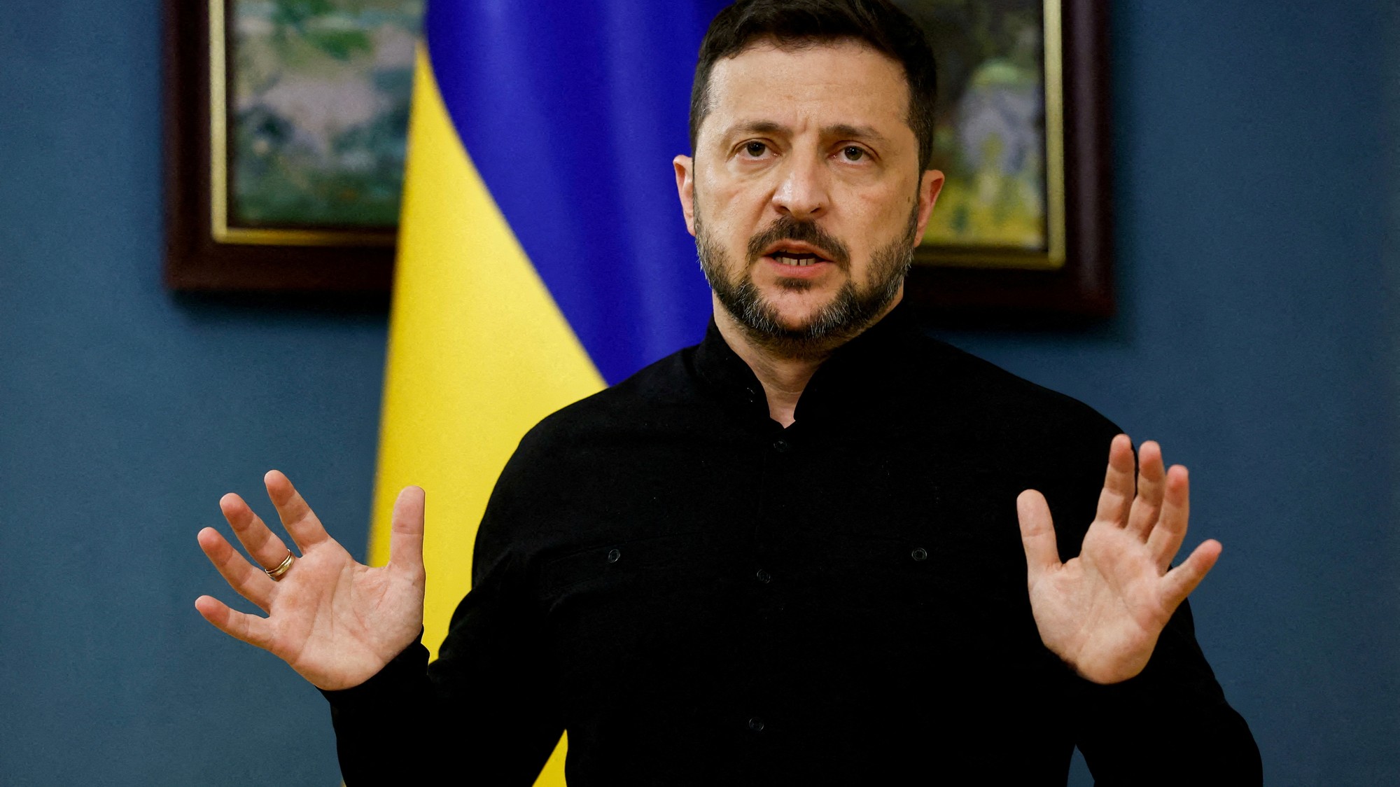 Ukrajinský prezident Volodymyr Zelenskyj