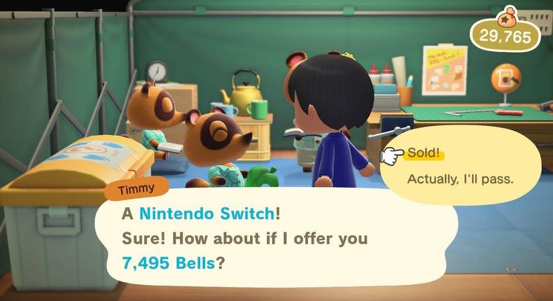 Animal Crossing: New Horizons was one of 2020's biggest hits, with Nintendo reporting