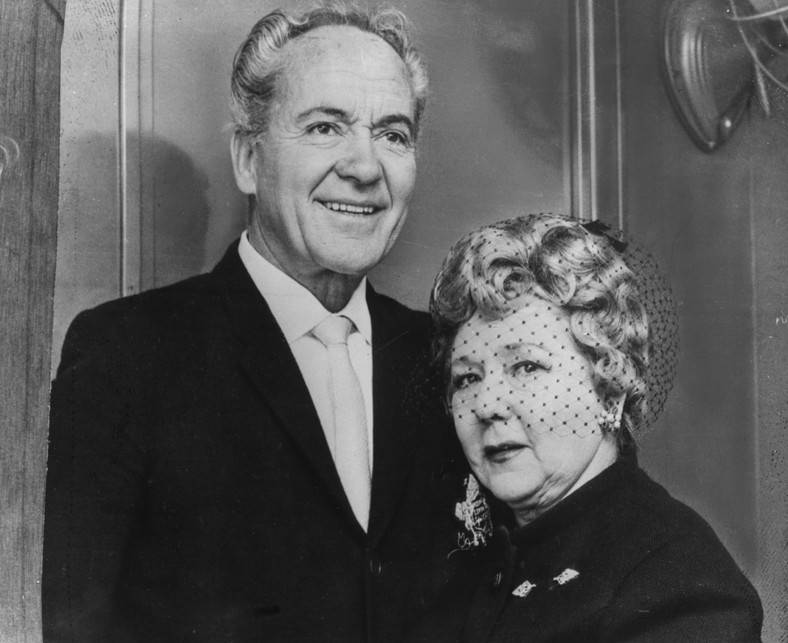 Mary Pickford i Charles Rogers w 1964 r.
