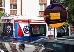 Szokująca kartka za wycieraczką karetki w Gdyni. "Absurd nie do opisania"