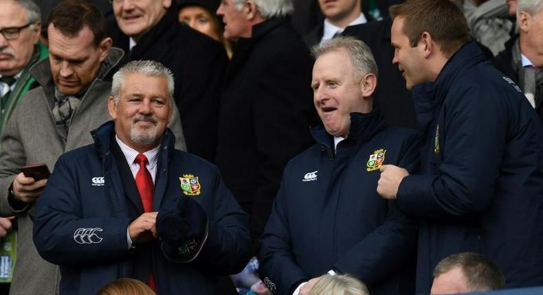 Warren Gatland (L) is hoping to guide the British and Irish Lions to their first Test win series in New Zealand since 1971