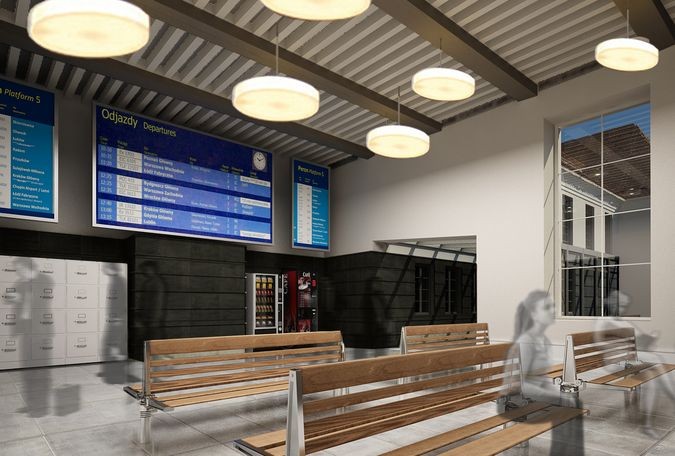 Dworzec w Gliwicach, wizualizacja