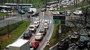 Utrudnienia na obwodnicy Krakowa, korki w stronę Balic