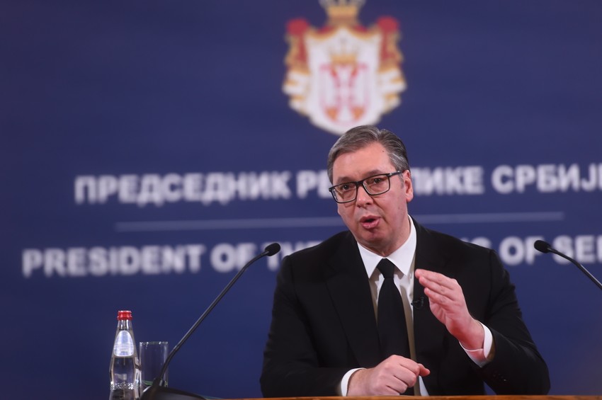 Predsednik Srbije Aleksandar Vučić