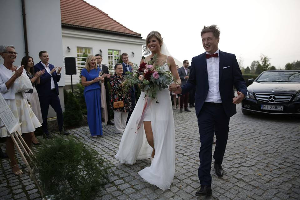 Grzegorz Łapanowski i Magdalena Święciaszek wzięli ślub