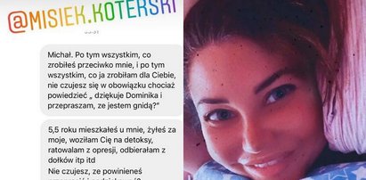 Wodzianka uderza w Miśka Koterskiego. Wysłała mu rozpaczliwą wiadomość