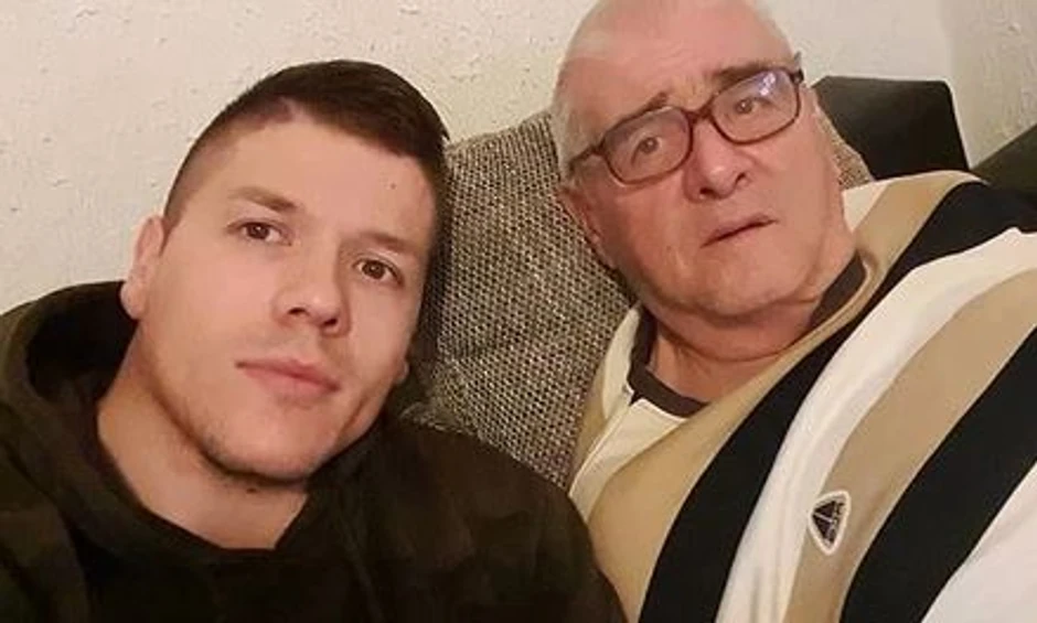 Sloba Radanović sa ocem