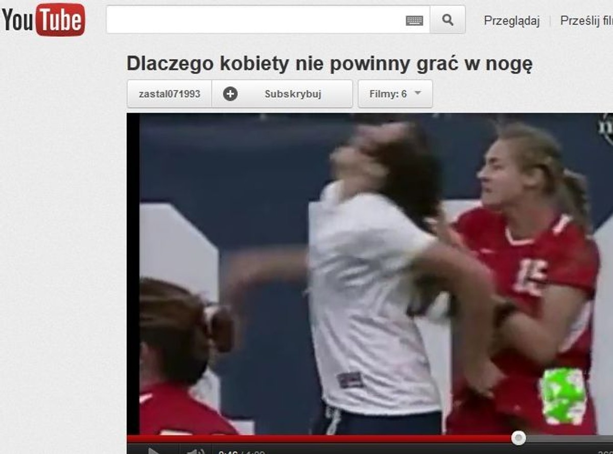 Oto najbrutalniejsza piłkarka na świecie. Zobacz ją w akcji