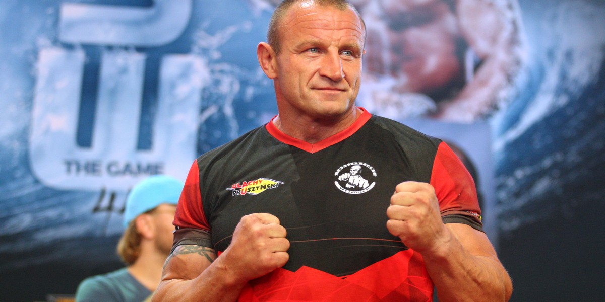 Mariusz Pudzianowski.