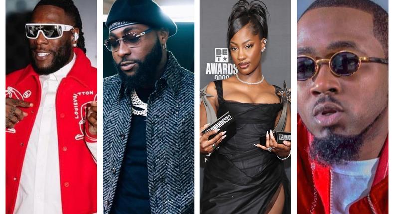 Nigerian artists with BET Awards