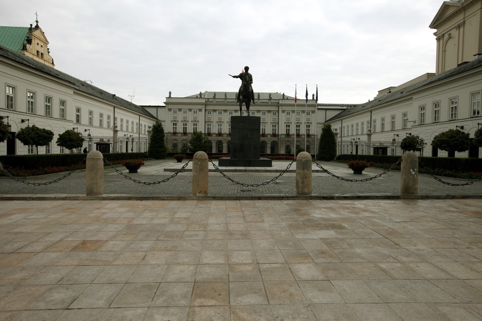 Dziedziniec Pałacu Prezydenckiego