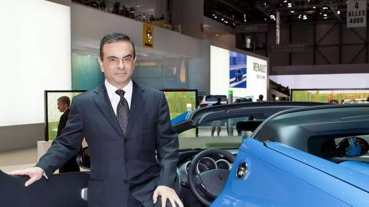 Renault: Carlos Ghosn na kolejne cztery lata