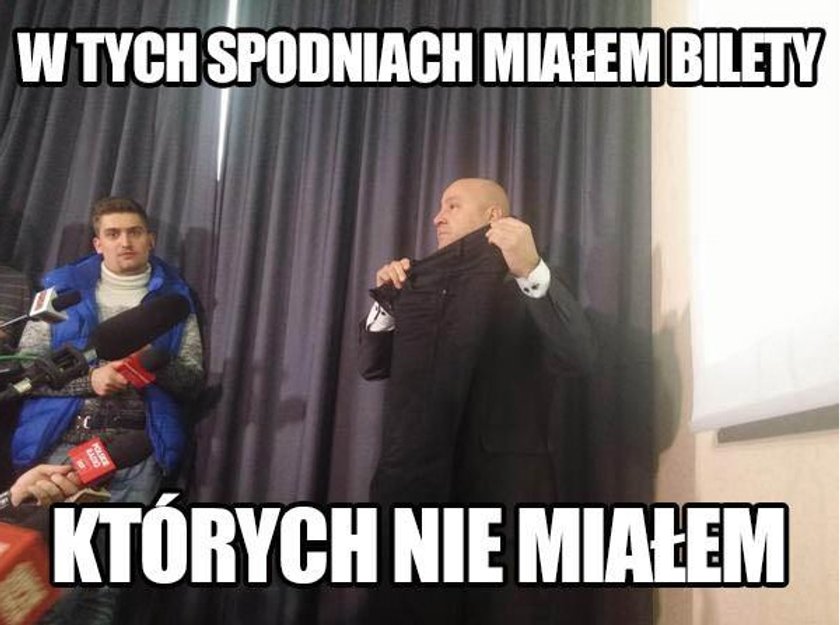 Memy z Grenia! Kibice komentują konferencję działacza!