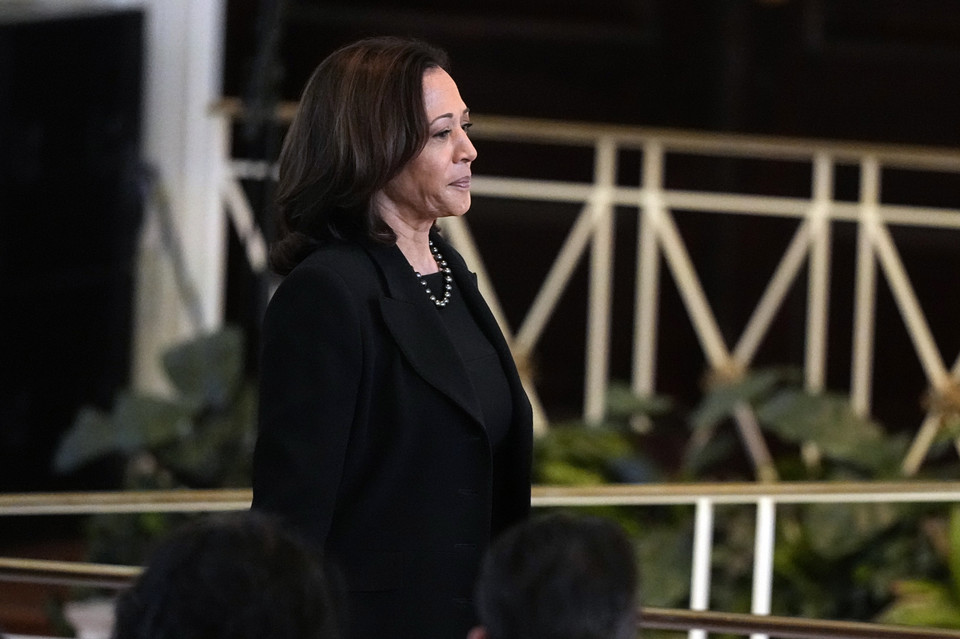 Pogrzeb Rosalynn Carter: Kamala Harris 