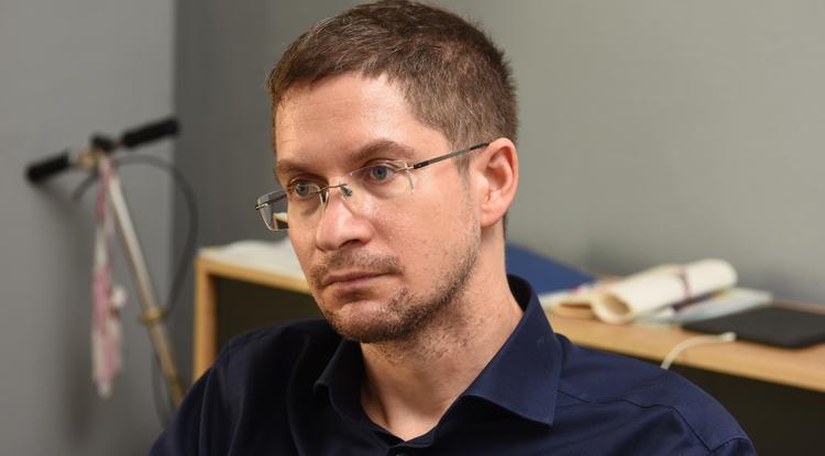 Dr. Karsai Dániel videóban mutatta meg, mennyit romlott az állapota Fotó: Ringier/Oláh Csaba