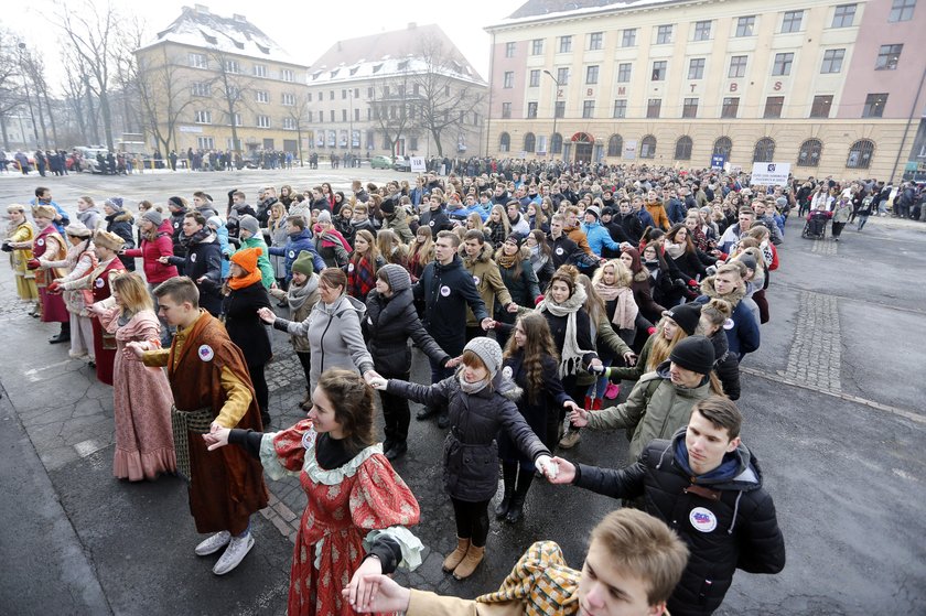 X Polonez Maturzystów w Zabrzu