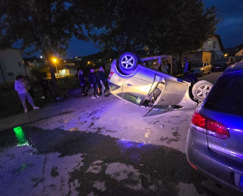 Dve devojke povređene u saobraćajnoj nesreći