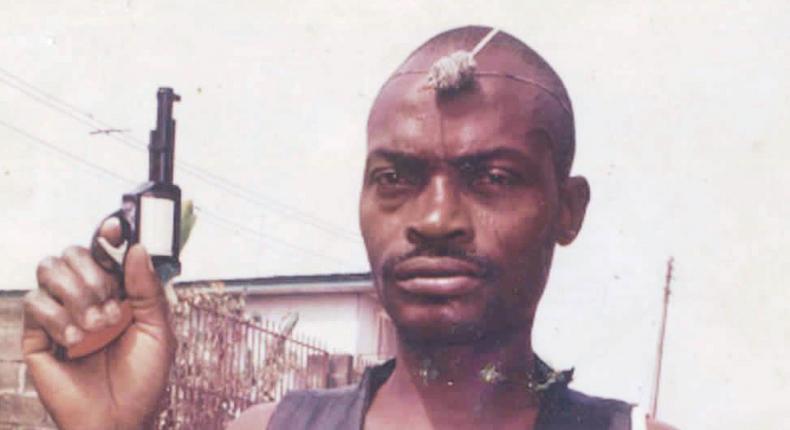 Legendary Nigerian Armed Robber, Shina Rambo