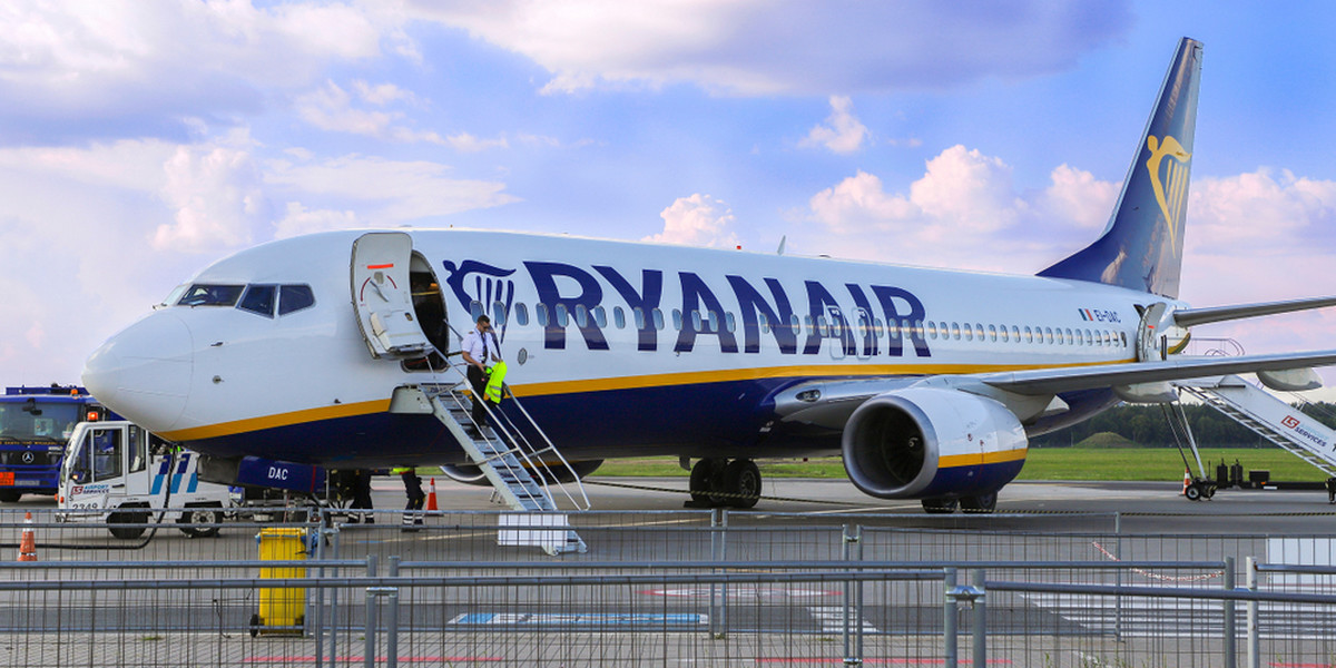 Ryanair to największa linia lotnicza w Europie