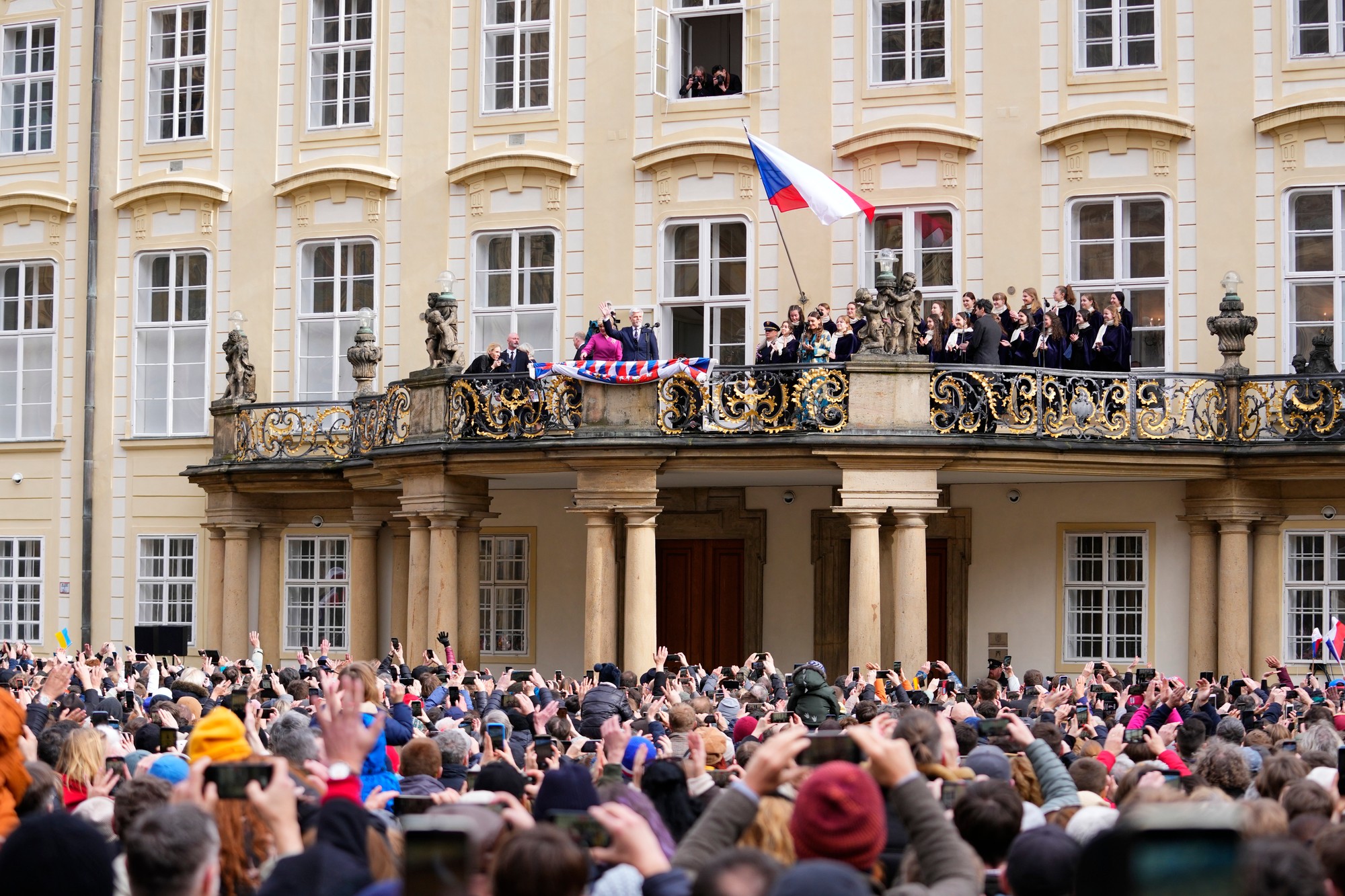 Inaugurácia novozvoleného českého prezidenta Petra Pavla.