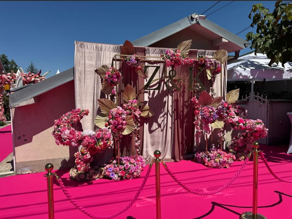 Dekoracija za svadbu Zorice i Kemiša