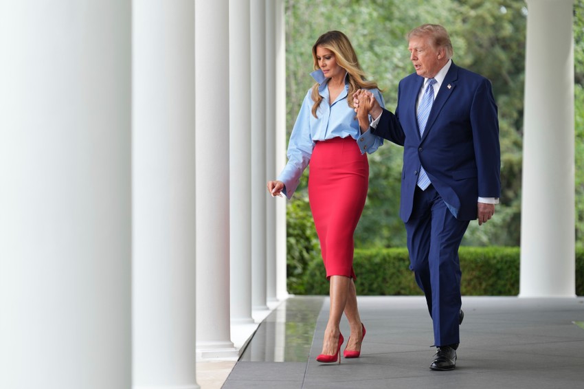 Donald Tramp i Melanija Tramp