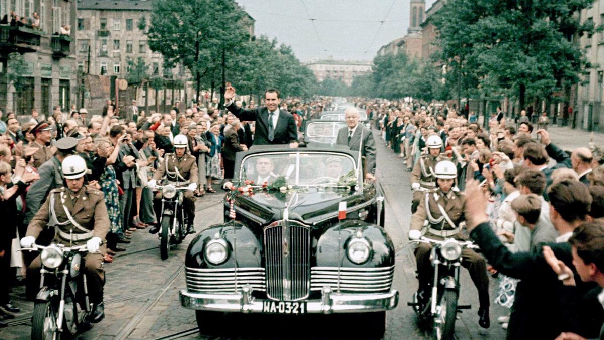 Wizyta wiceprezydenta USA Richarda Nixona w Polsce, Warszawa, sierpień 1959 r.