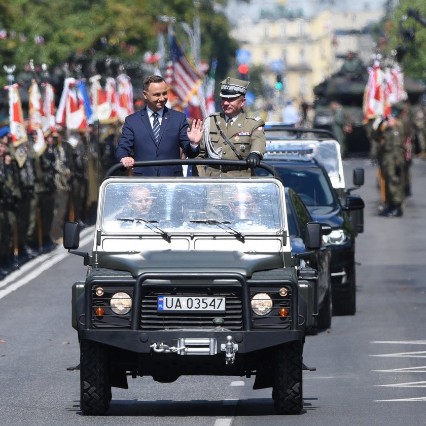 Defilada z okazji Święta Wojska Polskiego