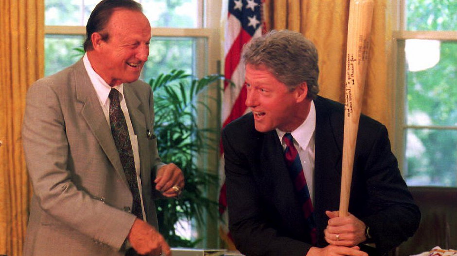 Bill Clinton i Stan Musial