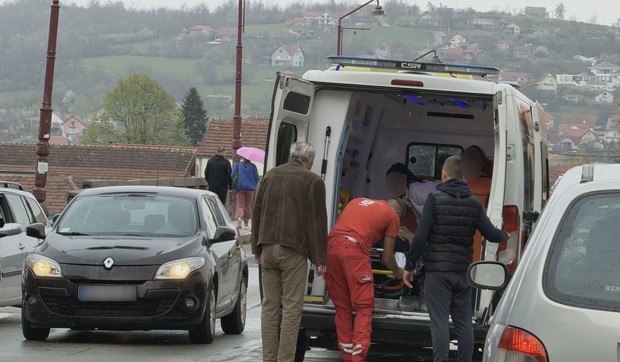 Čačak, povređen pešak