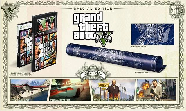 Grand Theft Auto V - special edition