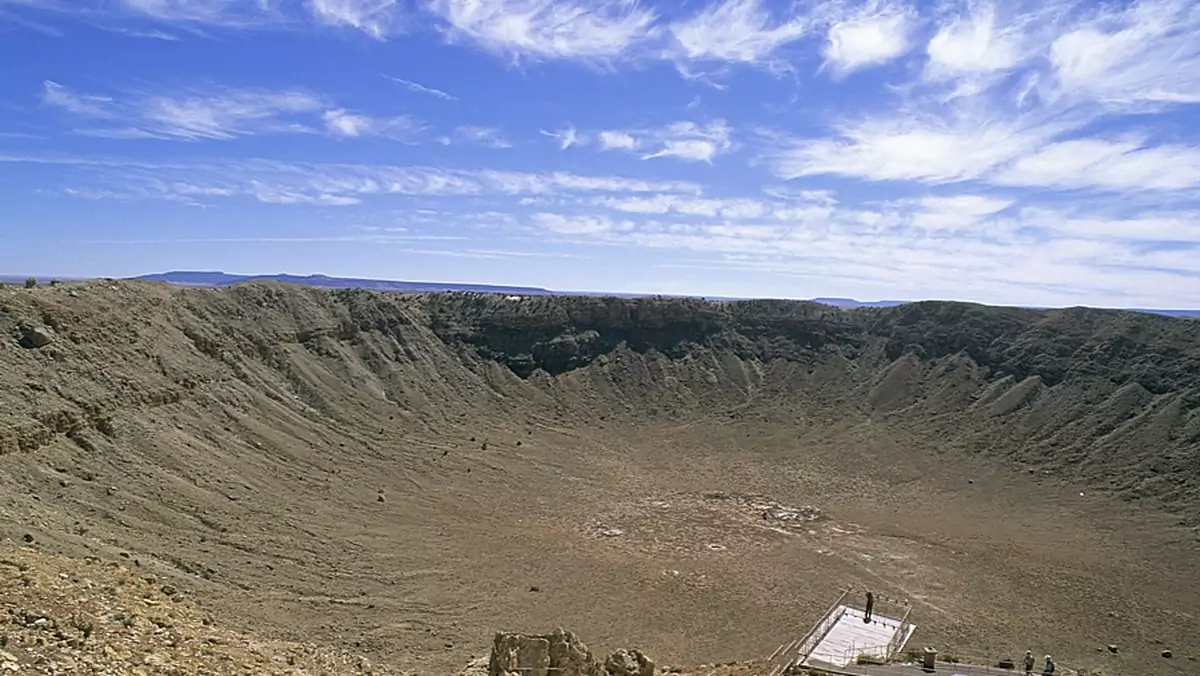 Krater pod uderzeniu meteoru, Arizona