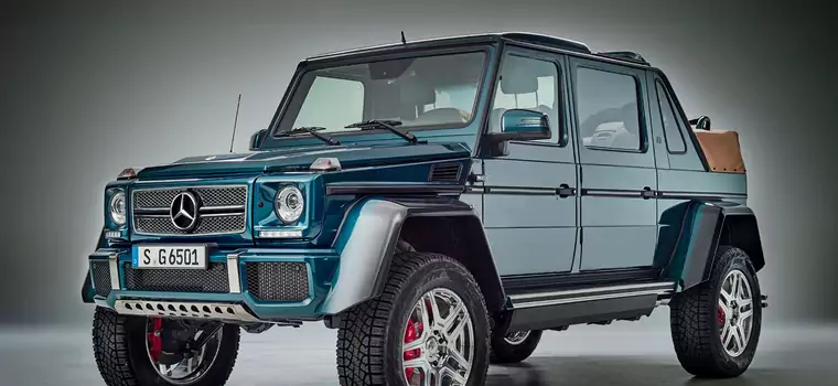 Genewa 2017: Mercedes-Maybach G 650 Landaulet - tylko 99 egzemplarzy