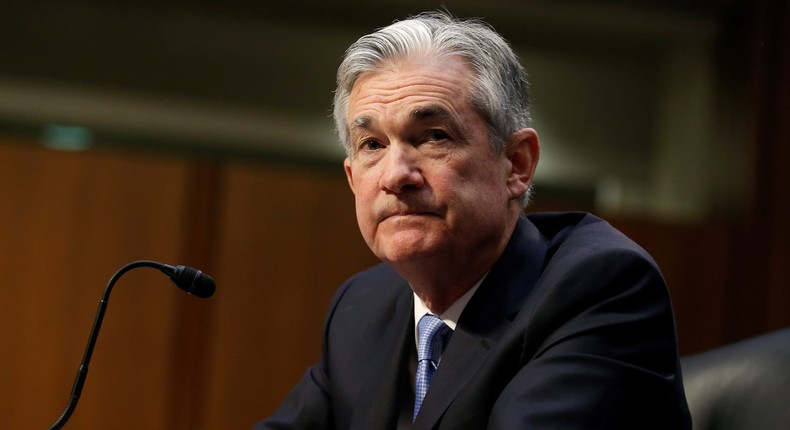 Jerome Powell testifies before the Senate Banking, Housing and Urban Affairs Committee on his nomination to become chairman of the U.S. Federal Reserve in Washington, U.S., November 28, 2017.Reuters/Joshua Roberts