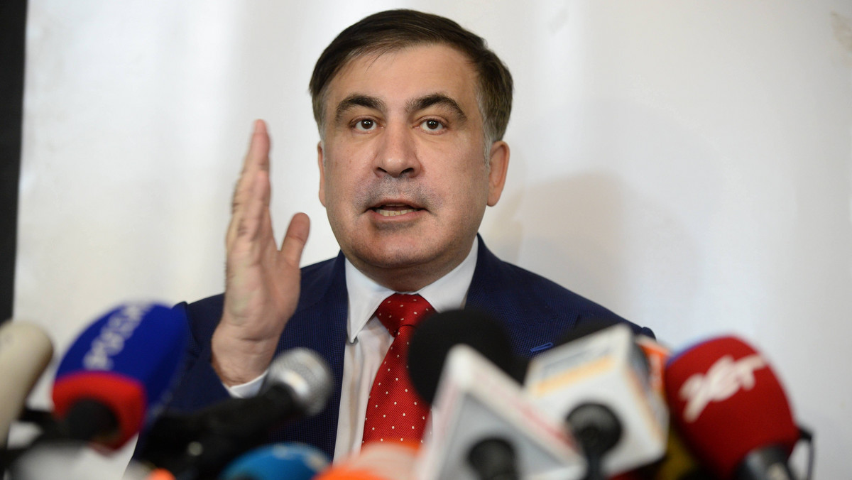 Micheil Saakaszwili śmiertelnie chory? Marcin Olejnik: to teatr