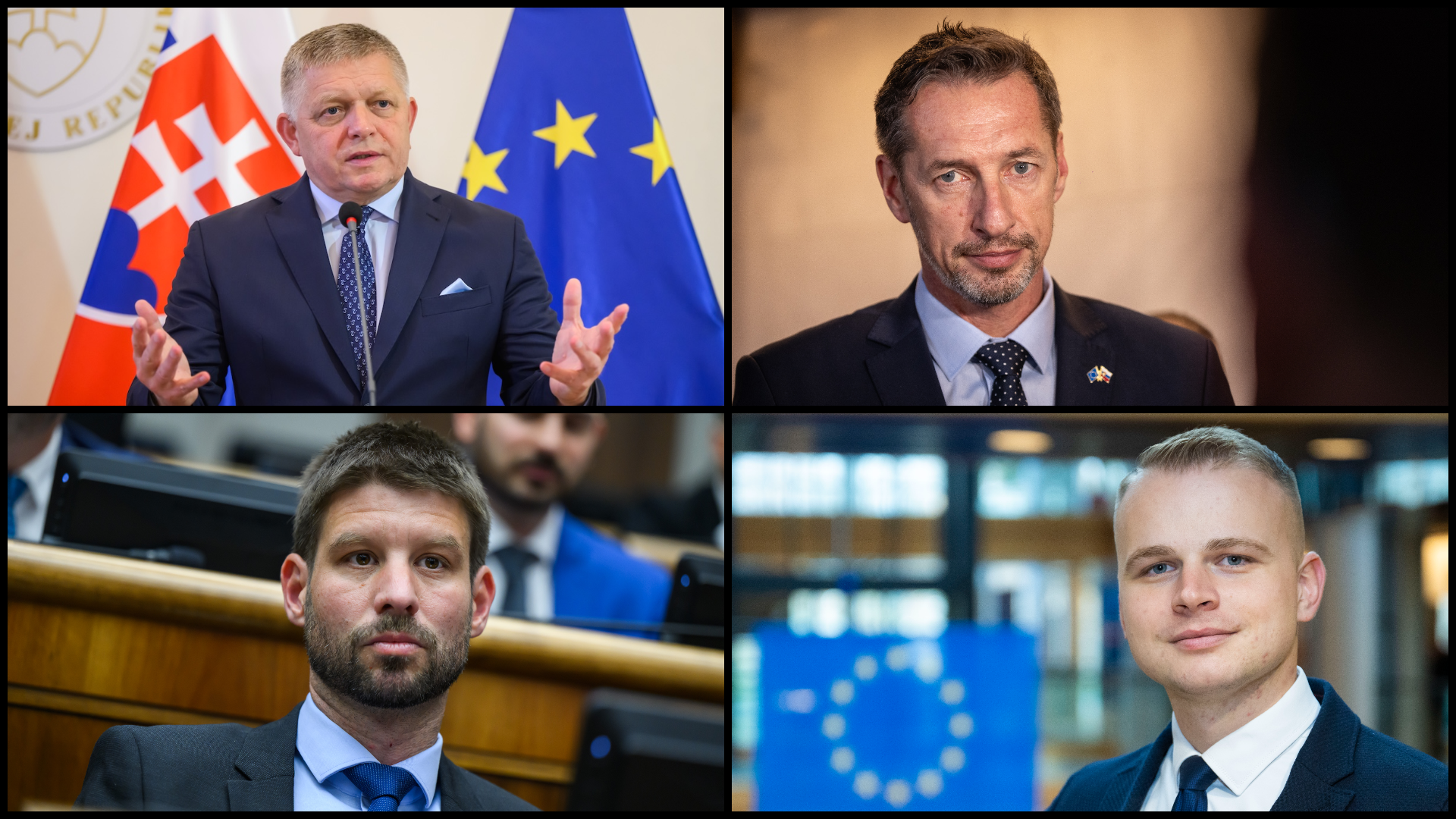 Robert Fico, Michal Šimečka, Milan Mazurek a Milan Majerský. Zaujímavosti z volieb