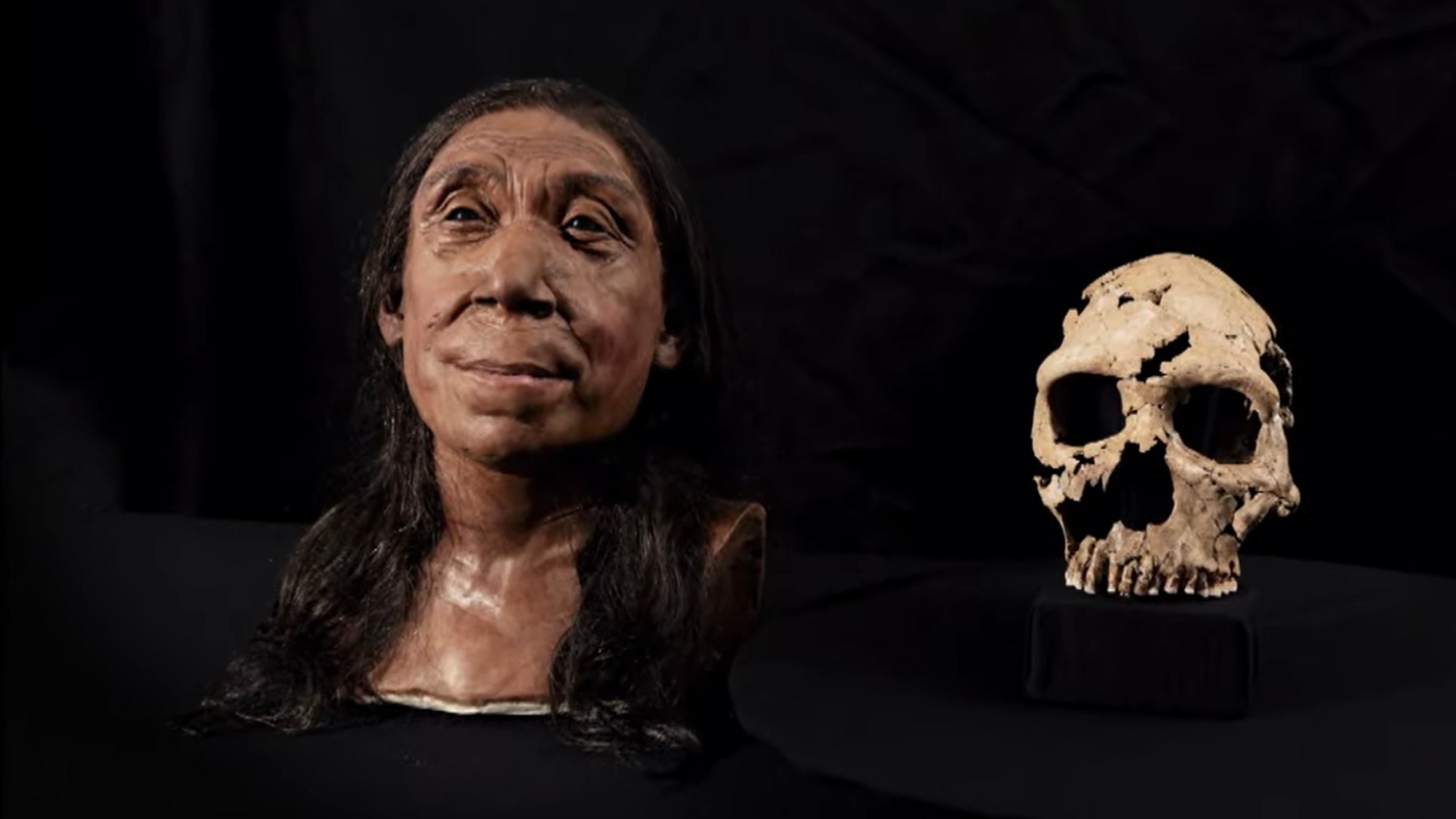 Vedci vytvorili model tváre 75-tisíc rokov starej ženy.