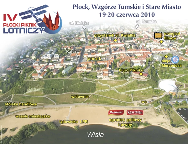 Mercedesem po Wiśle – Płock 2010 (19-20.VI)