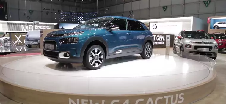 Genewa Motor Show 2018 - jak zmienił się Citroen C4 Cactus?