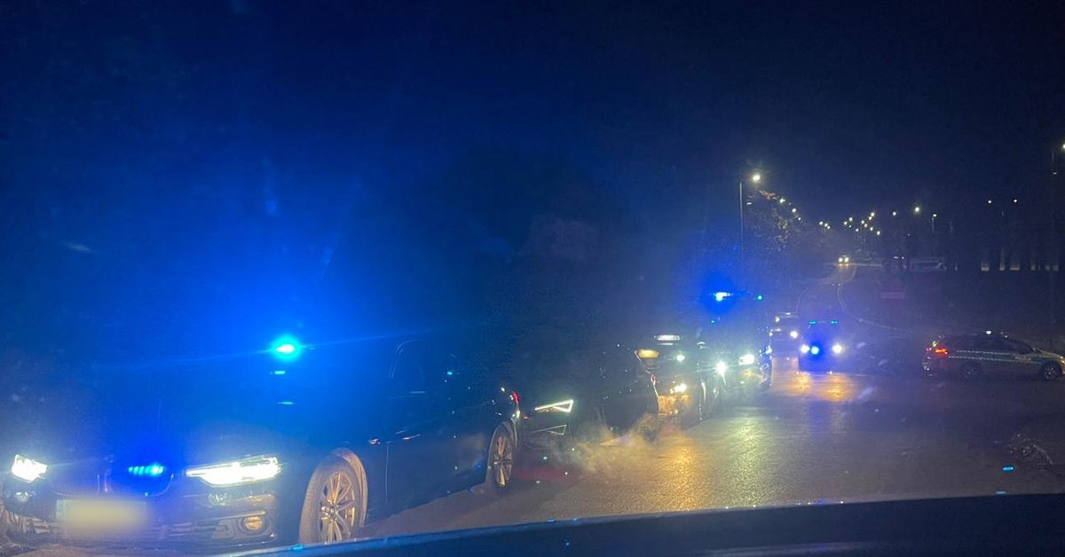 Policyjna obława w Małopolsce. W tle nielegalne wyścigi