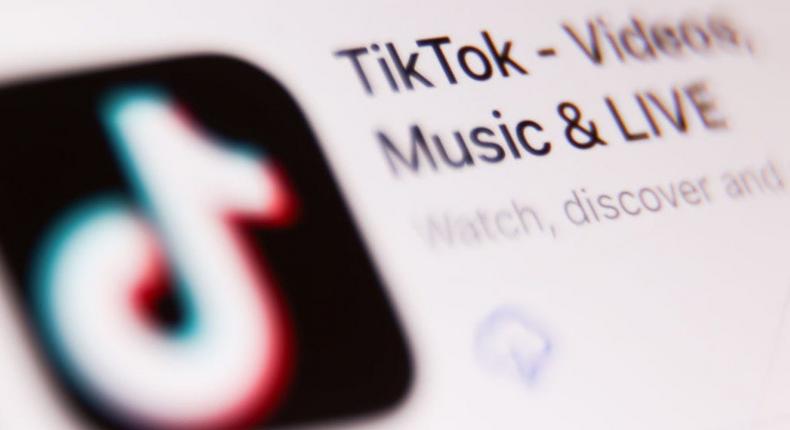 TikTok on App Store displayed on a phone screen is seen in this illustration photo taken in Krakow, Poland on April 8, 2024.NurPhoto/Getty Images