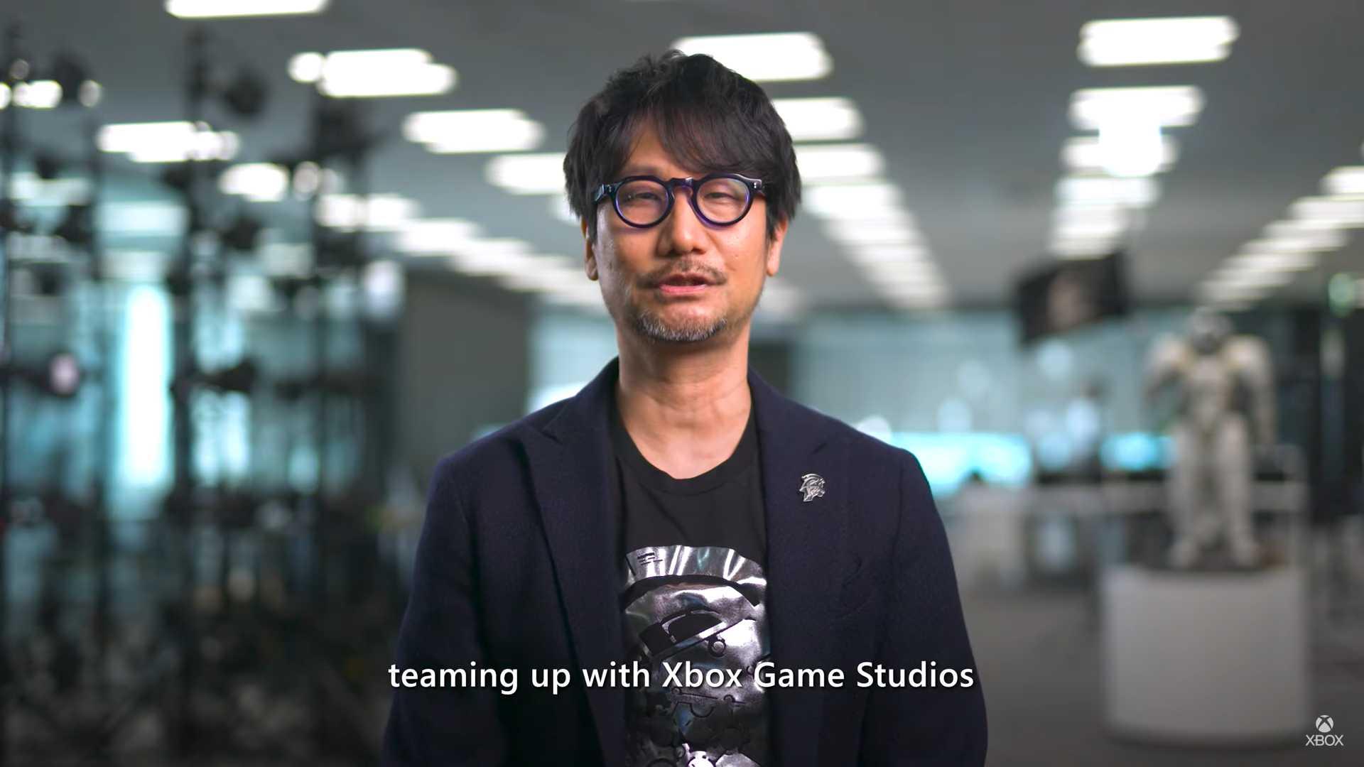 Spoluprácu s Xboxom oznámil Kojima osobne.