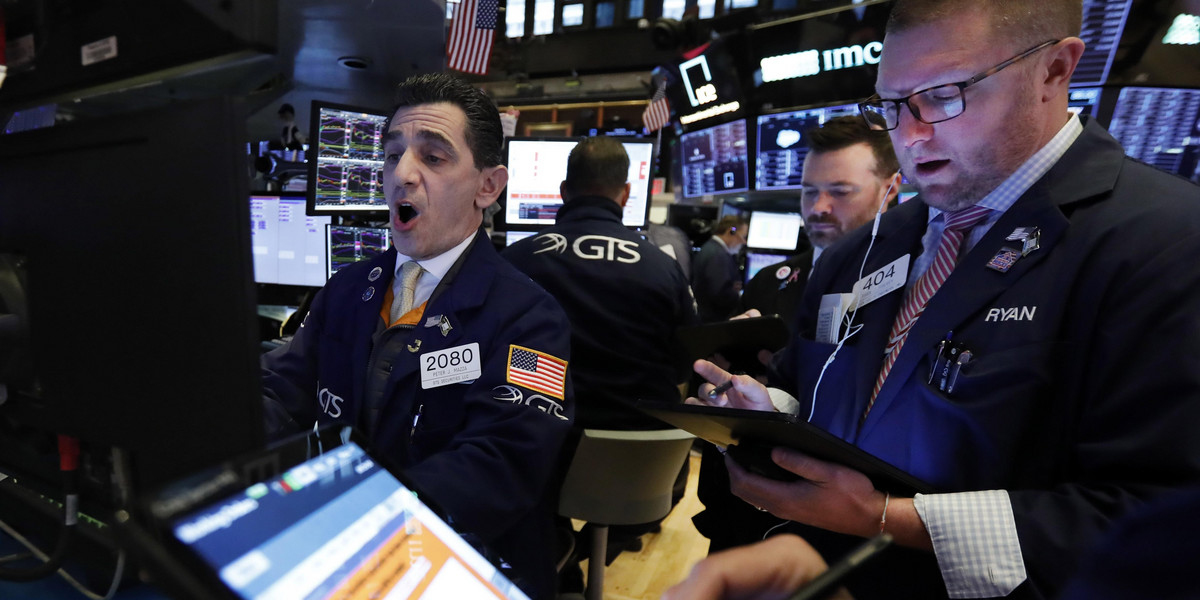 Wall Street już drugi dzień z rzędu spada w dół