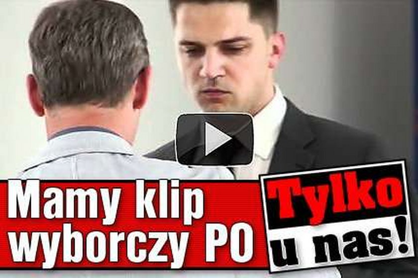 Tylko u nas! Mamy klip wyborczy PO