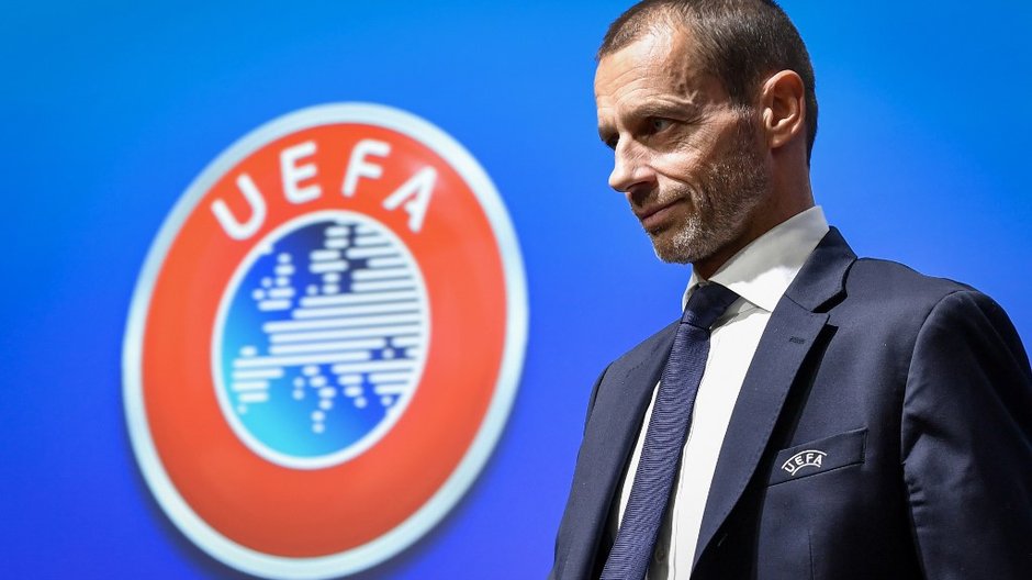 Prezydent UEFA Aleksander Ceferin 