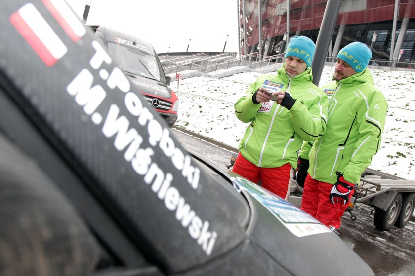 Michał Wiśniewski rajd Barbórki