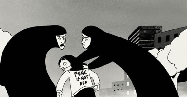 kadr z filmu "Persepolis"