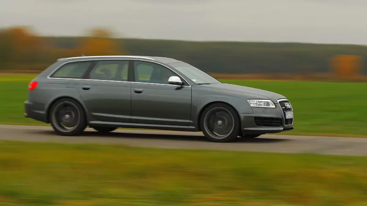 Audi RS6 Avant - Konie kontra kilogramy