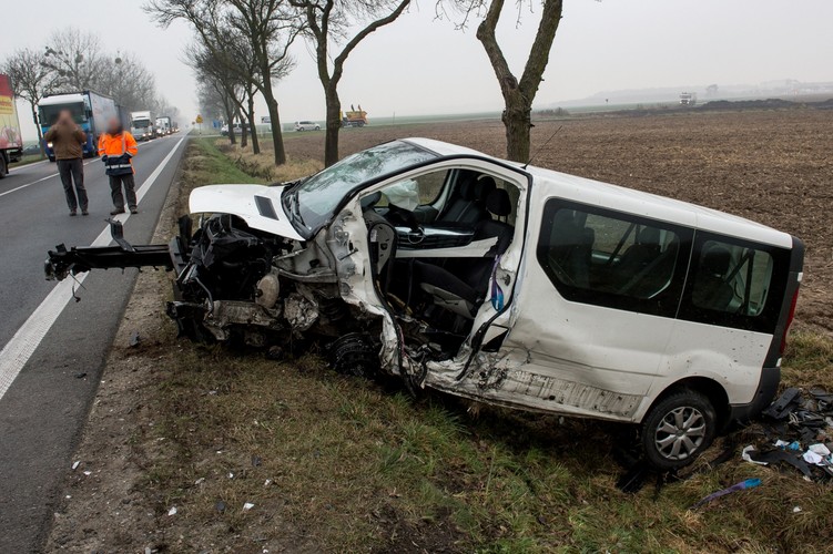 Wypadek w okolicach Brzegu