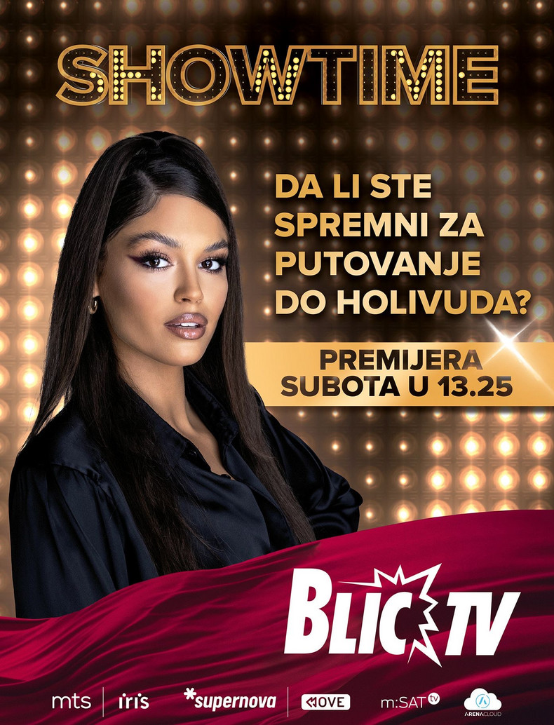 Nova emisija na Blic TV: Showtime otkriva sve tajne Holivuda - Naslovi.net